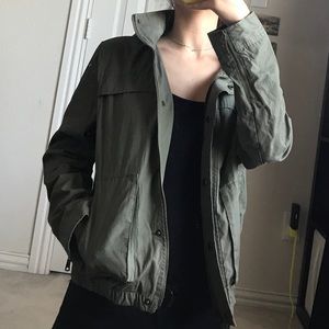 Army Green Windbreaker